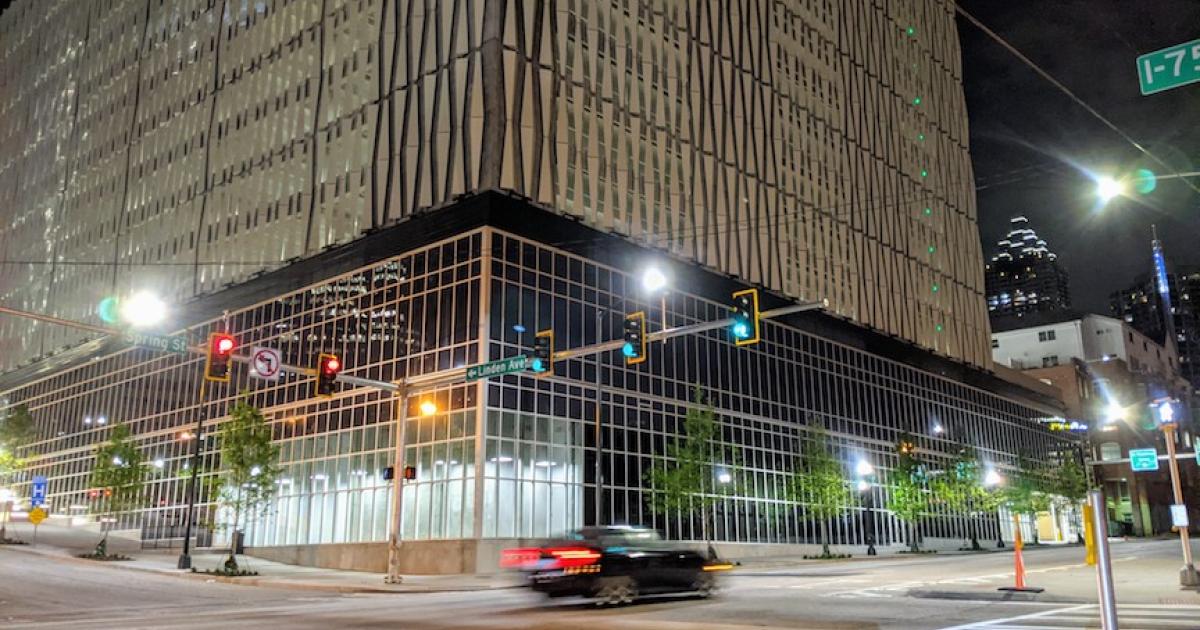 Is Emory's prominent new parking garage as sexy as advertised